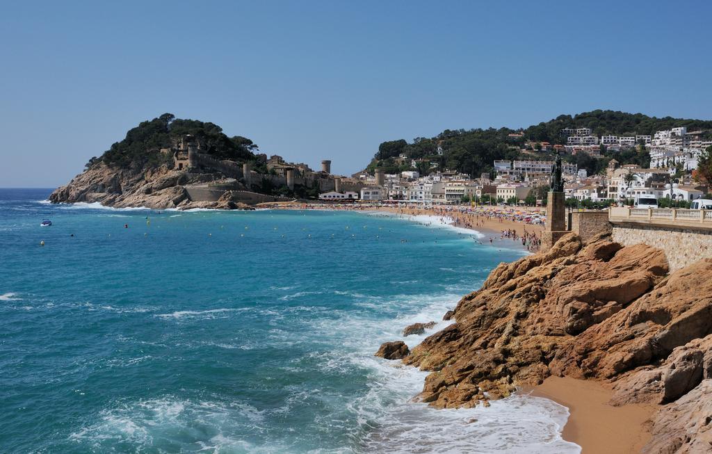 Medplaya Aparthotel Esmeraldas Tossa de Mar Exterior foto